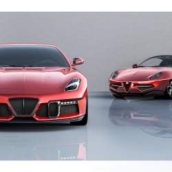 Touring Superleggera Aero 3 s technikou z Ferrari F12?