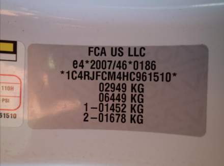 Jeep - Grand Cherokee