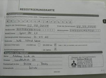 Mitsubishi - Space Star