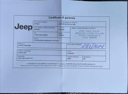 Jeep - Grand Cherokee