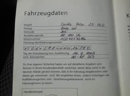 Toyota - Corolla Verso