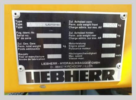 Liebherr - Ostatní