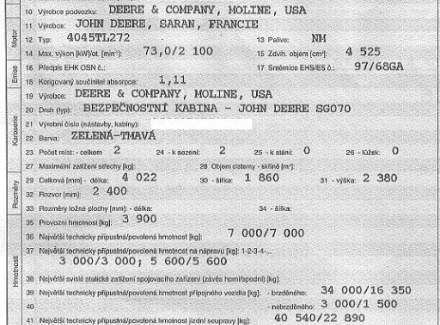 John Deere - Ostatní