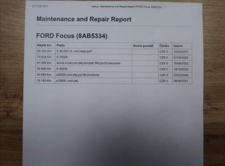 Ford - Focus