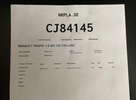 Renault - Trafic