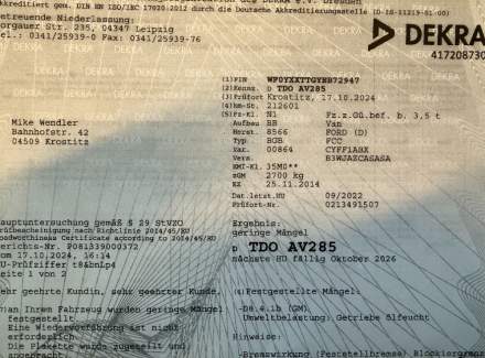 Ford - Transit Custom