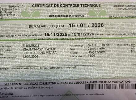 Suzuki - Grand Vitara 1.6 i 16V (107 Hp)