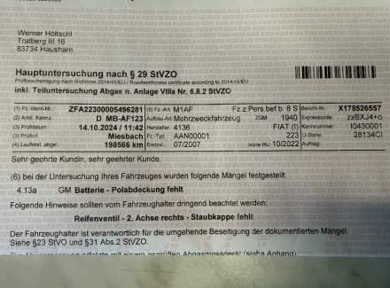 Fiat - Doblo 1.9 Multijet (120 Hp)