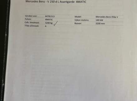 Mercedes-Benz - V-class