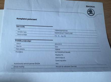 Škoda - Roomster